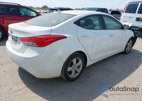 2013 Hyundai Elantra Gls from USA, damaged, VIN 5NPDH4AE8DH362565